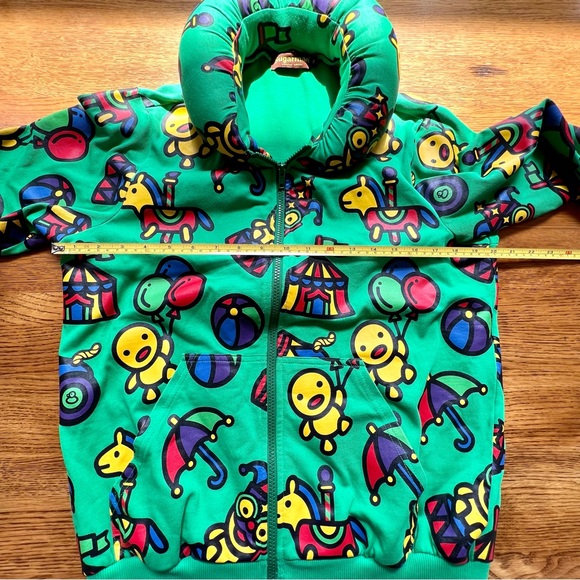 ⭐️ Rare SUGARMAN Circus Carnival print Streetwear jacket Hong Kong Size 2 - Picture 15 of 16